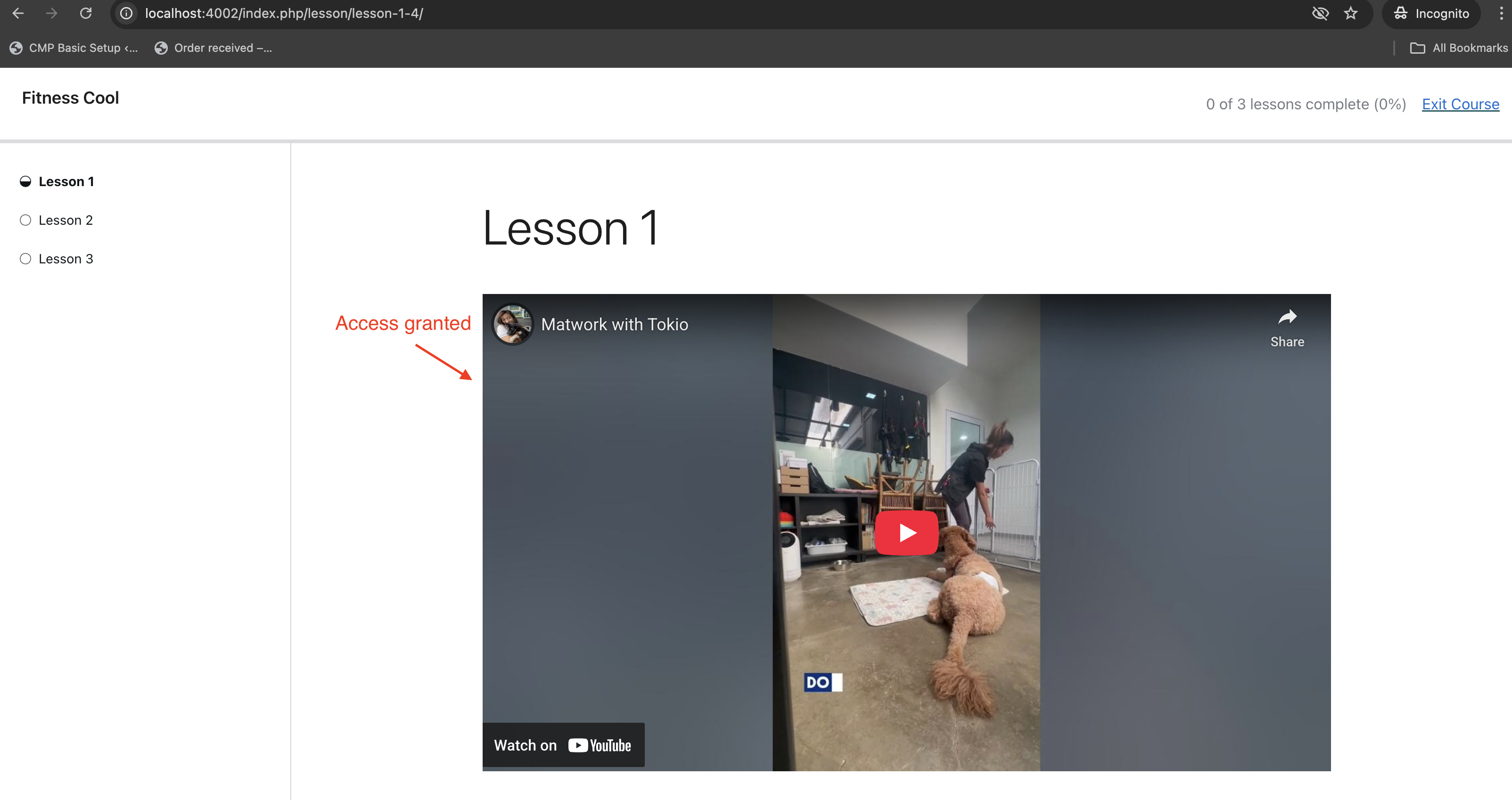 deatils view access granted