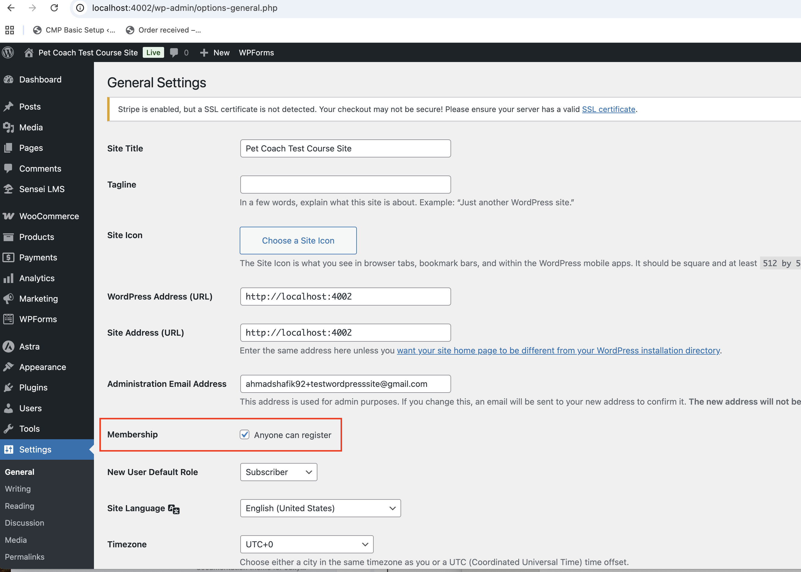 membership anyone can register