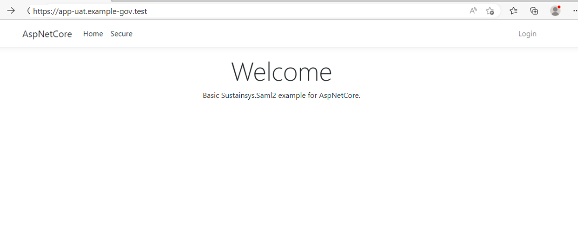 The app itself deployed and is running correctly
